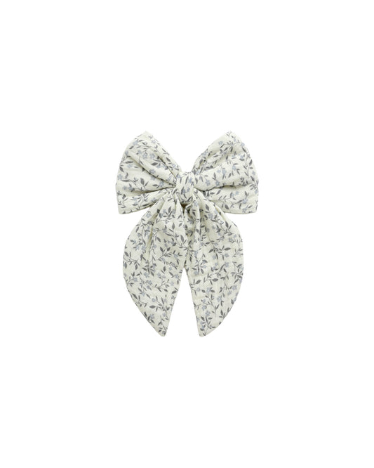 Oversized Bow || Blue Vines