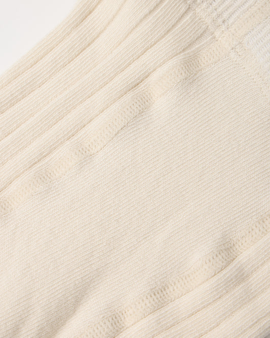 Ribbed Tights | Natural