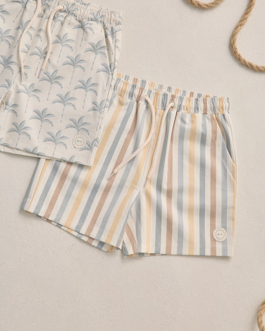 Boardshort || Valencia Stripe