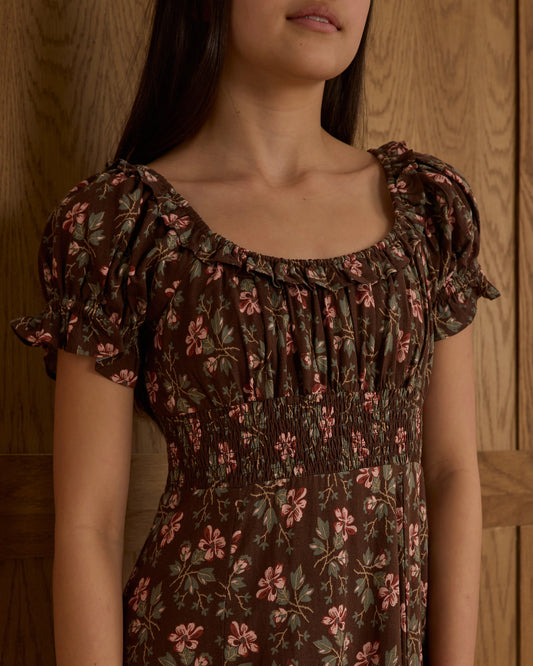 Lana Dress || Winter Floral (Teen)