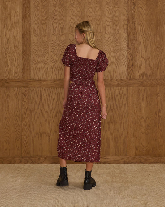 Midi Skirt || Harvest Berry - Teen