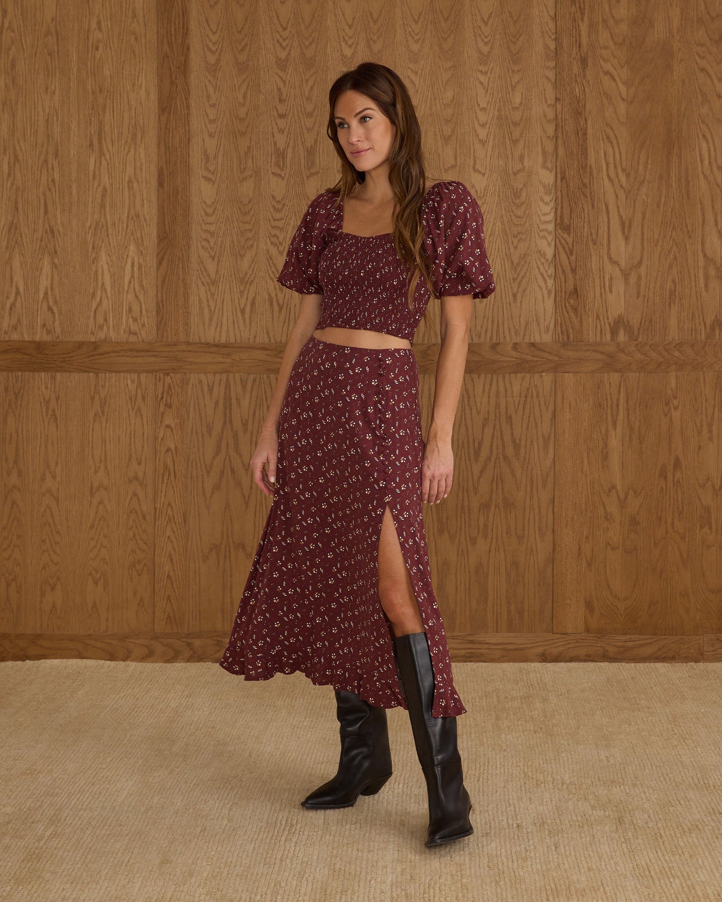 Women's Trixie Top | Harvest Berry
