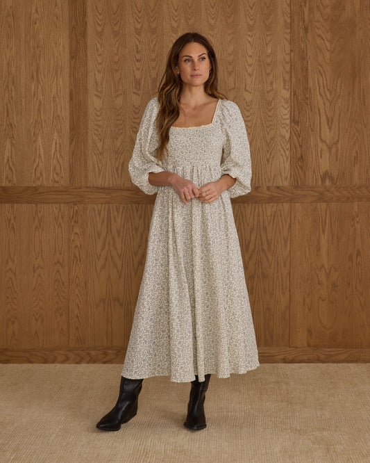 Women's Della Dress | Blue Vines