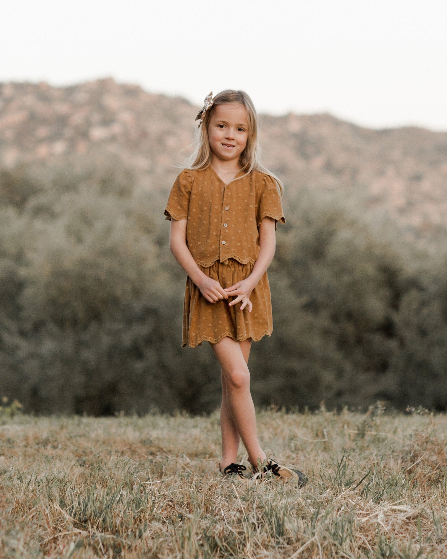 Mae Skirt | Brass