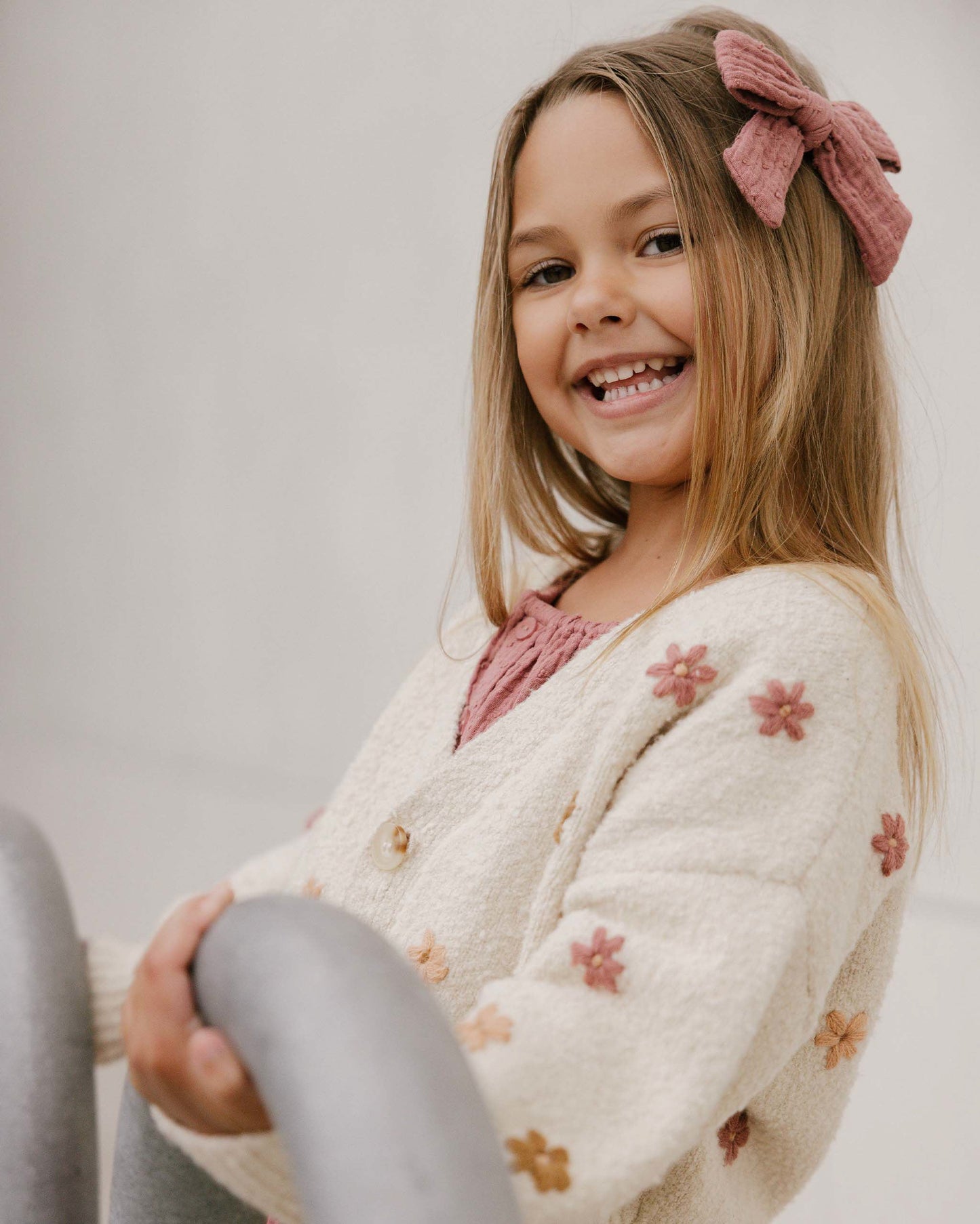 Girl Bow | Raspberry