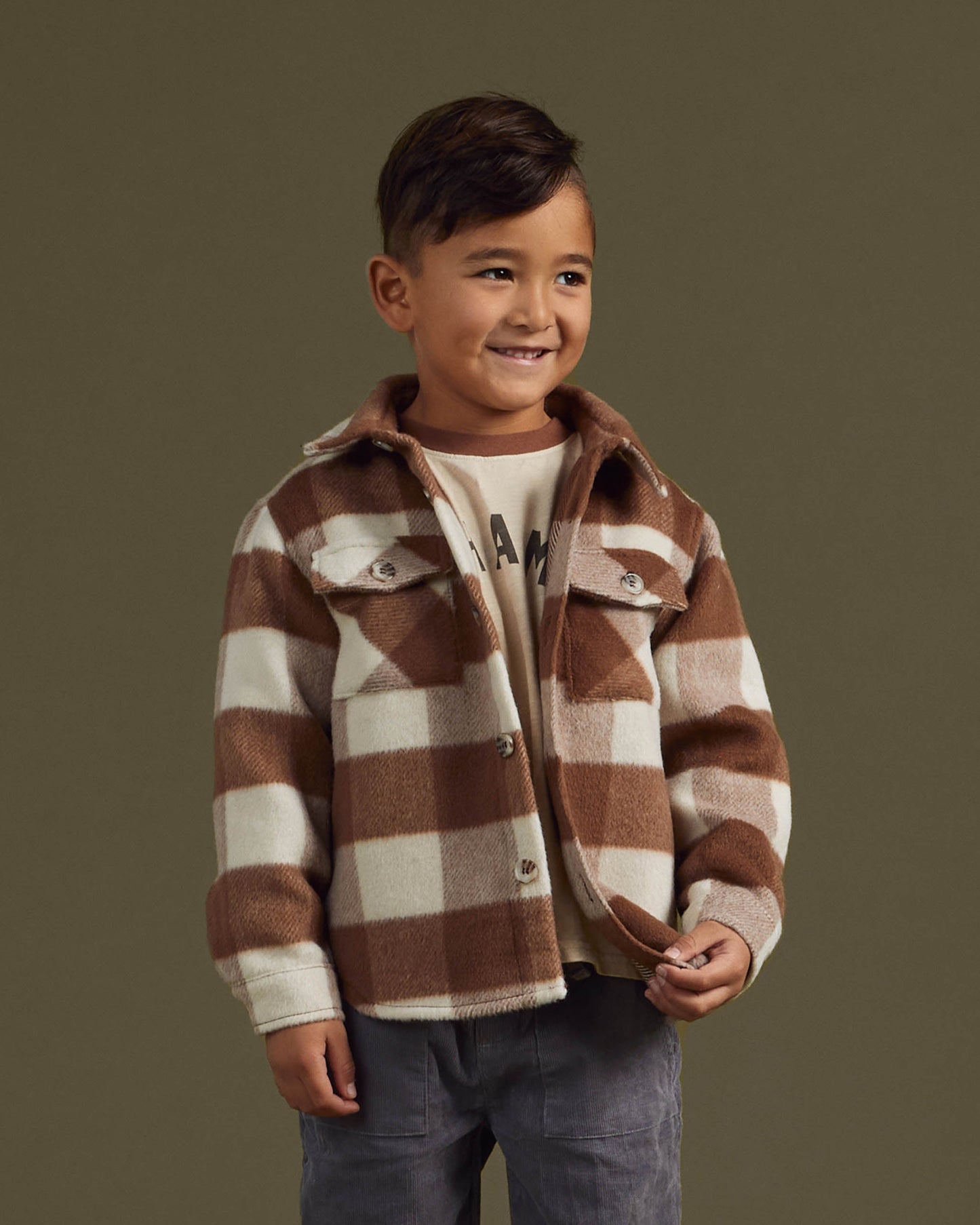 Plaid Shacket | Cedar Plaid