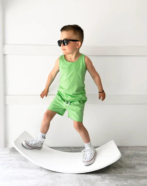 Elevated Tank Top | Electric Green