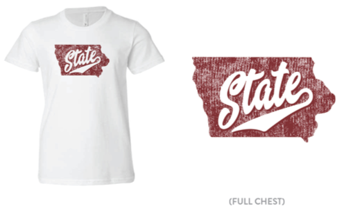 State Tee | White