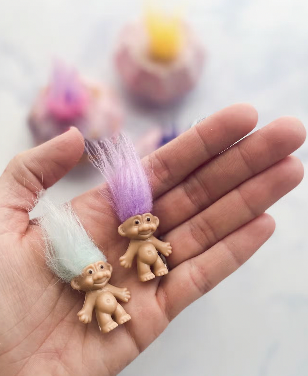 Troll Gem Bath Bomb - Toy Inside!