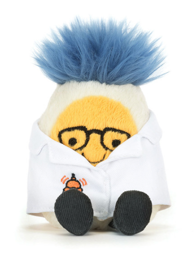 Amuseables Boiled Egg Scientist Outfit