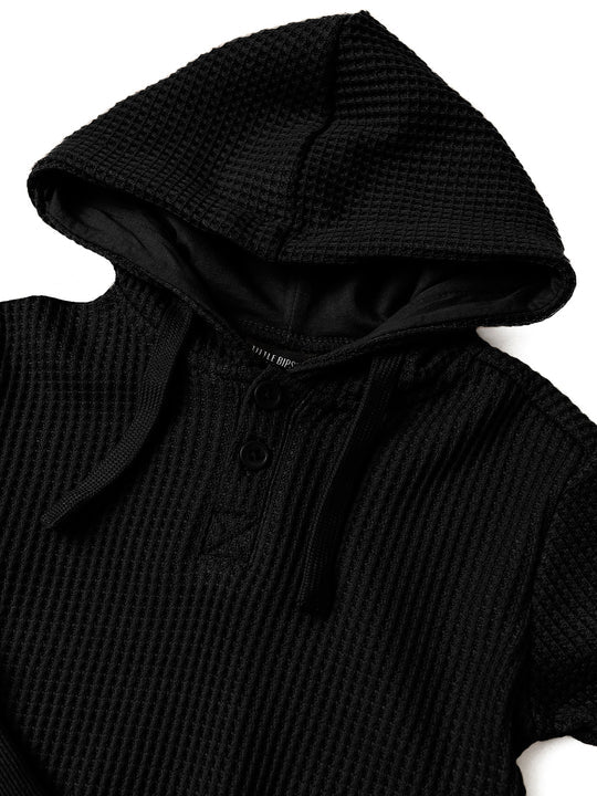 Thermal Hoodie | Black