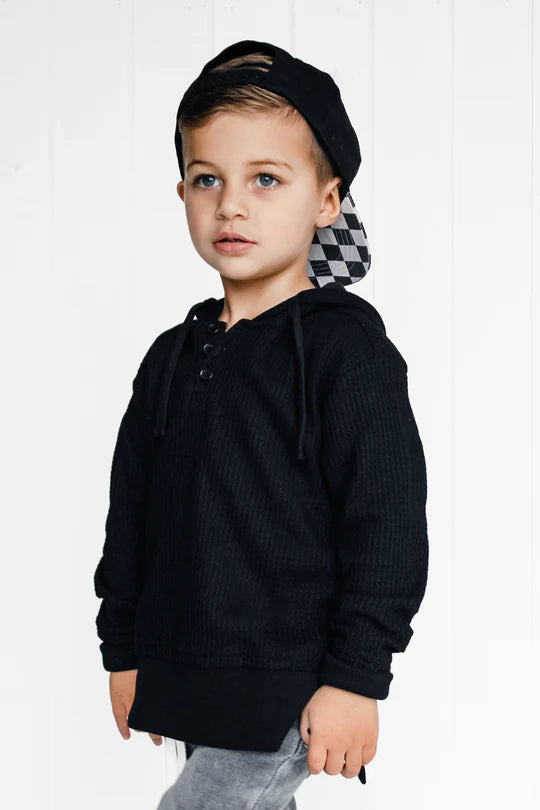 Thermal Hoodie | Black