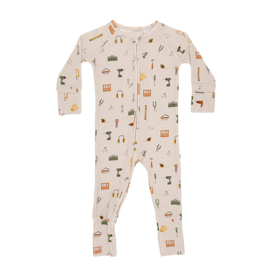 Bamboo Sleeper w/ Fold-Over Feet | Tool Time