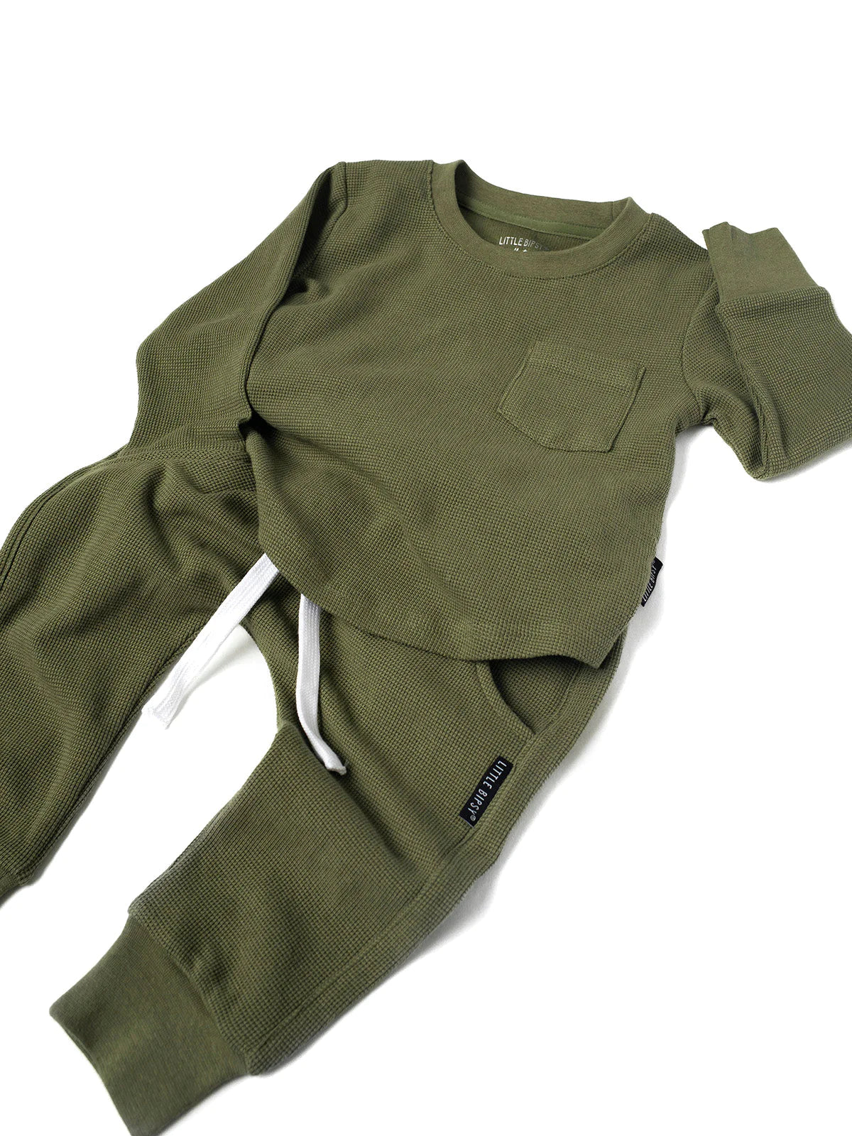 Waffle Joggers | Matcha