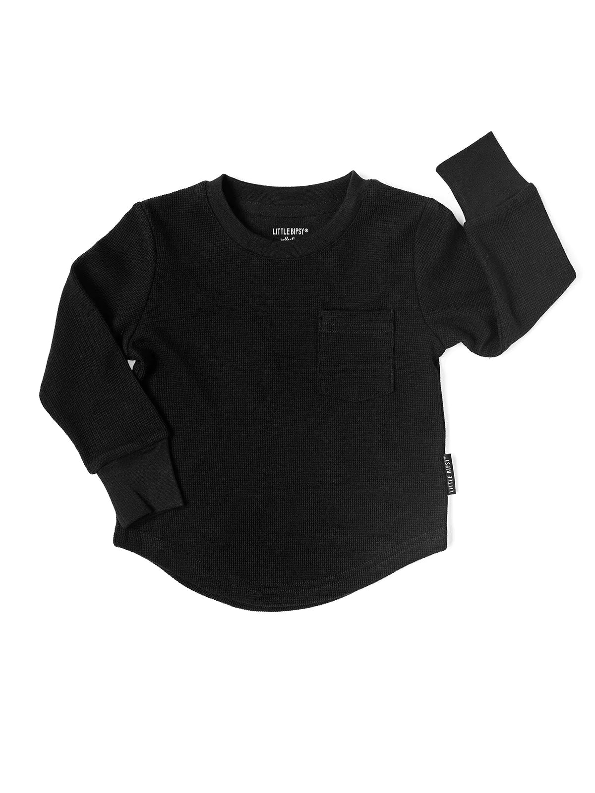 Waffle Top Black ROBIN•riley