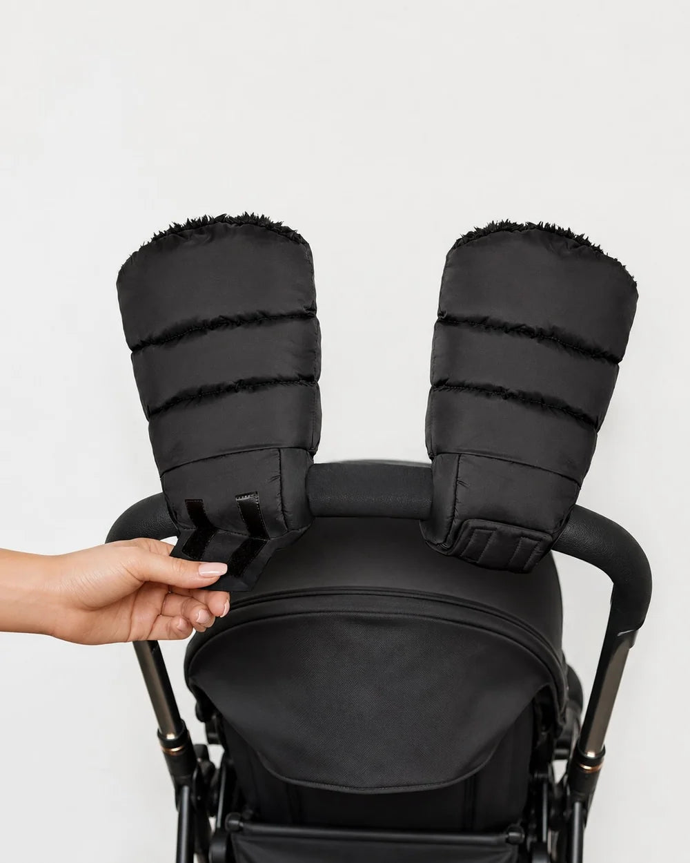 Plush Warmmuffs | Black Plush