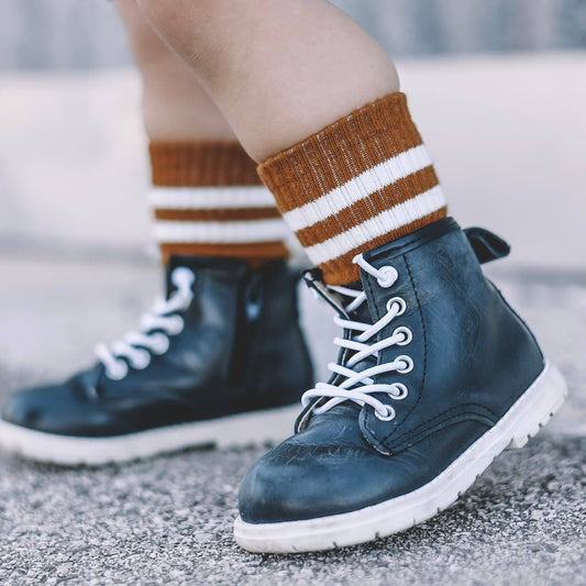 Camel Stripe Sock