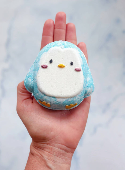 Penguin Bath Bomb (with toy inside!)