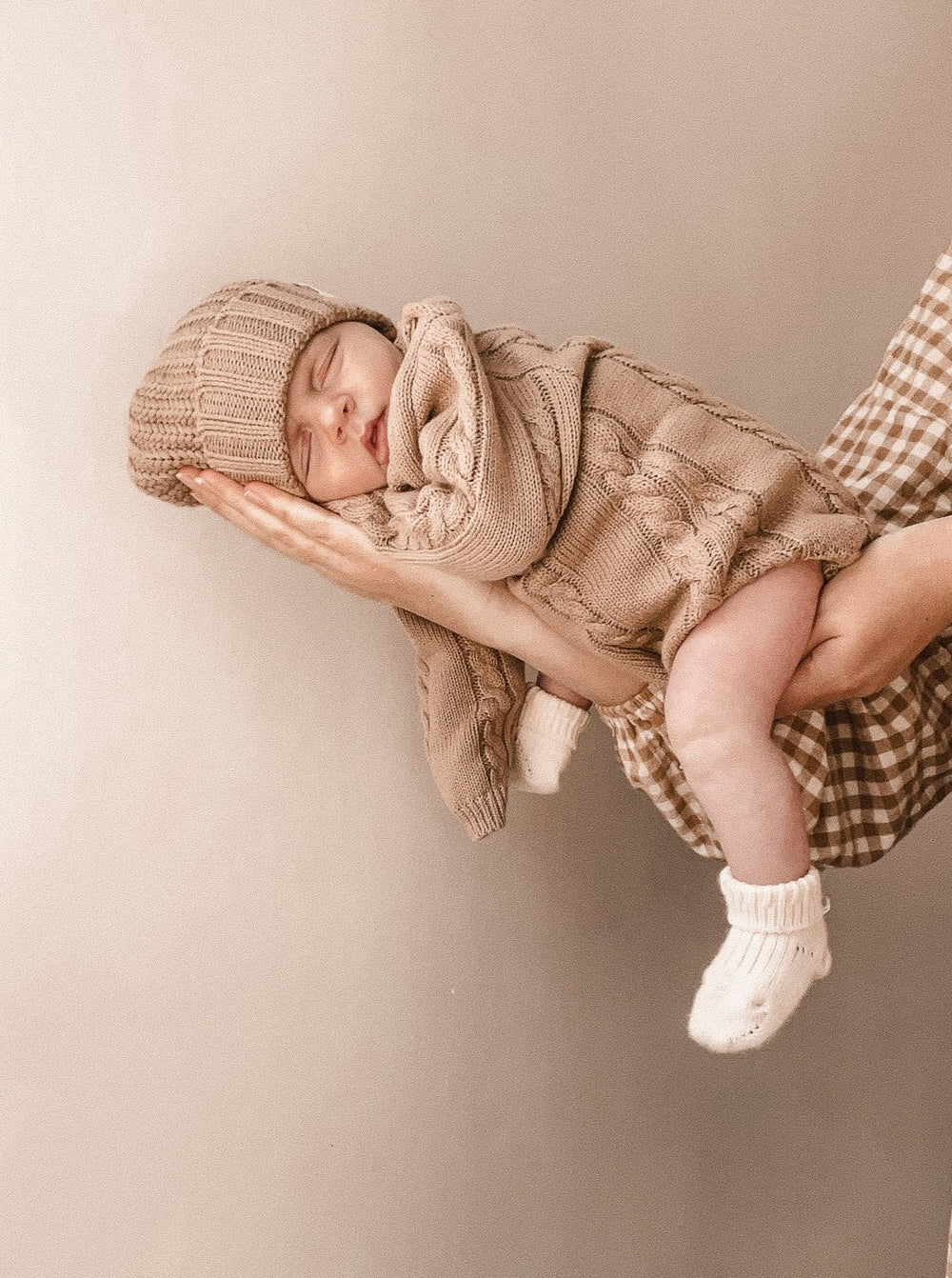 Cable Knit Sweater Romp | Acorn