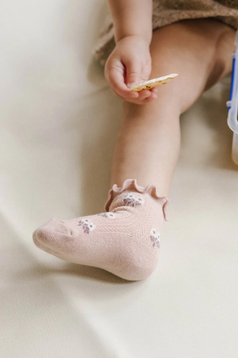 Alison Frill Ankle Sock | Dusky Rose