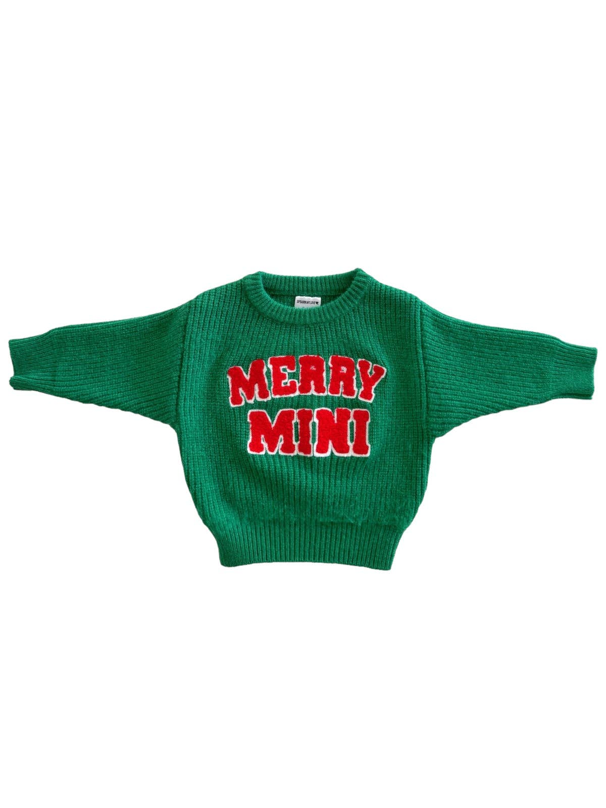 Merry Mini Knit Sweater | Green