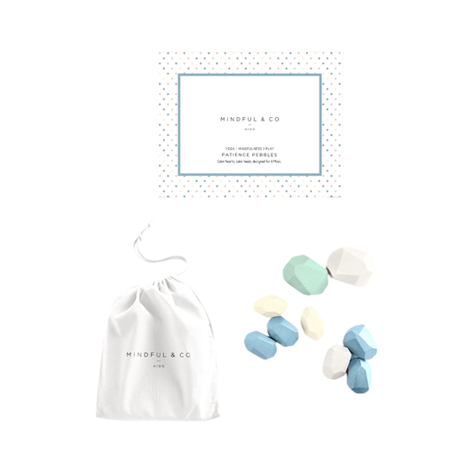 Patience Pebbles | Wooden Mindfulness Toy for Kids