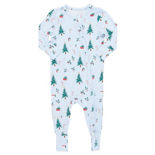Baby Bamboo Romper | Holiday Cheer