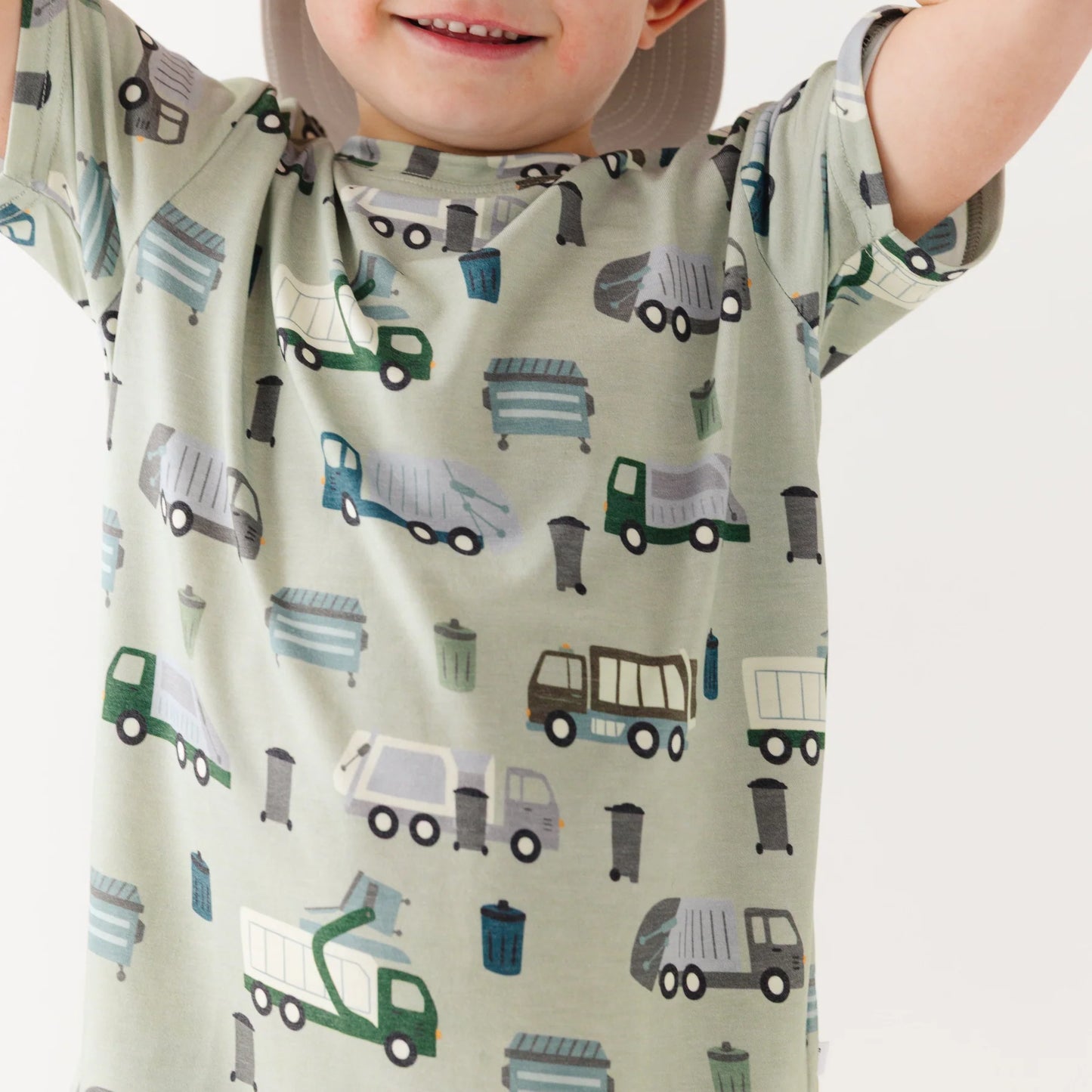 Trash Trucks Bamboo Tee