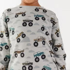 Bamboo French Terry Pullover | Monster Trucks