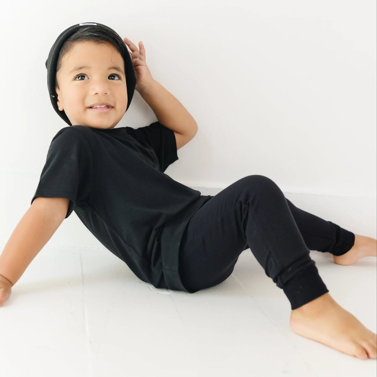 Solid Bamboo Tee | Black