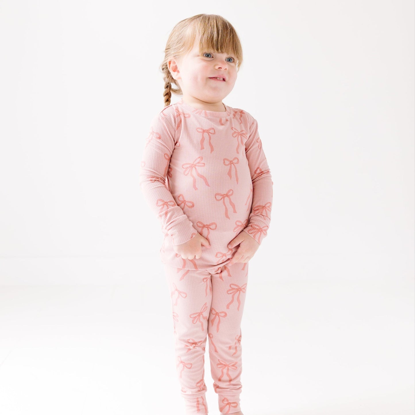Bamboo Pajama Set | Coquette Bows