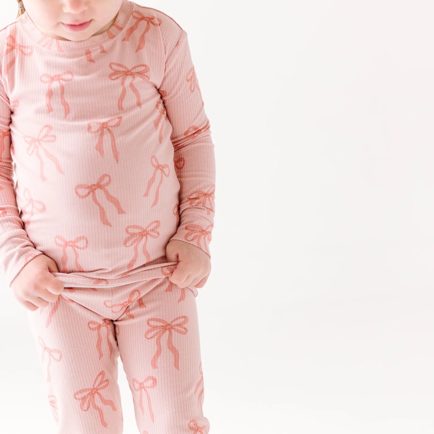 Bamboo Pajama Set | Coquette Bows
