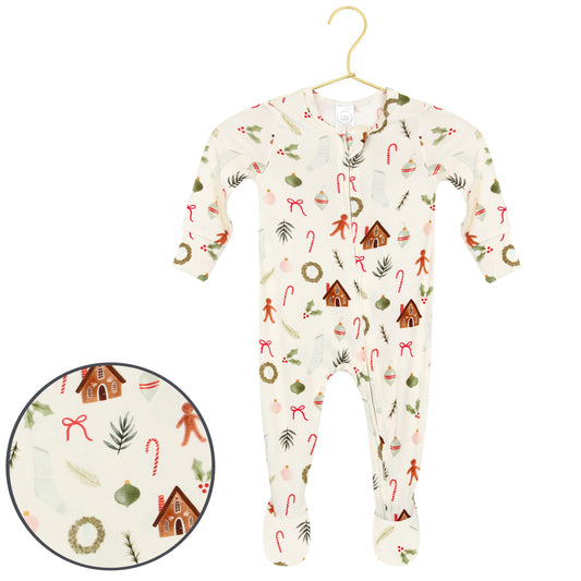 Buddy Baby Zipper Footie