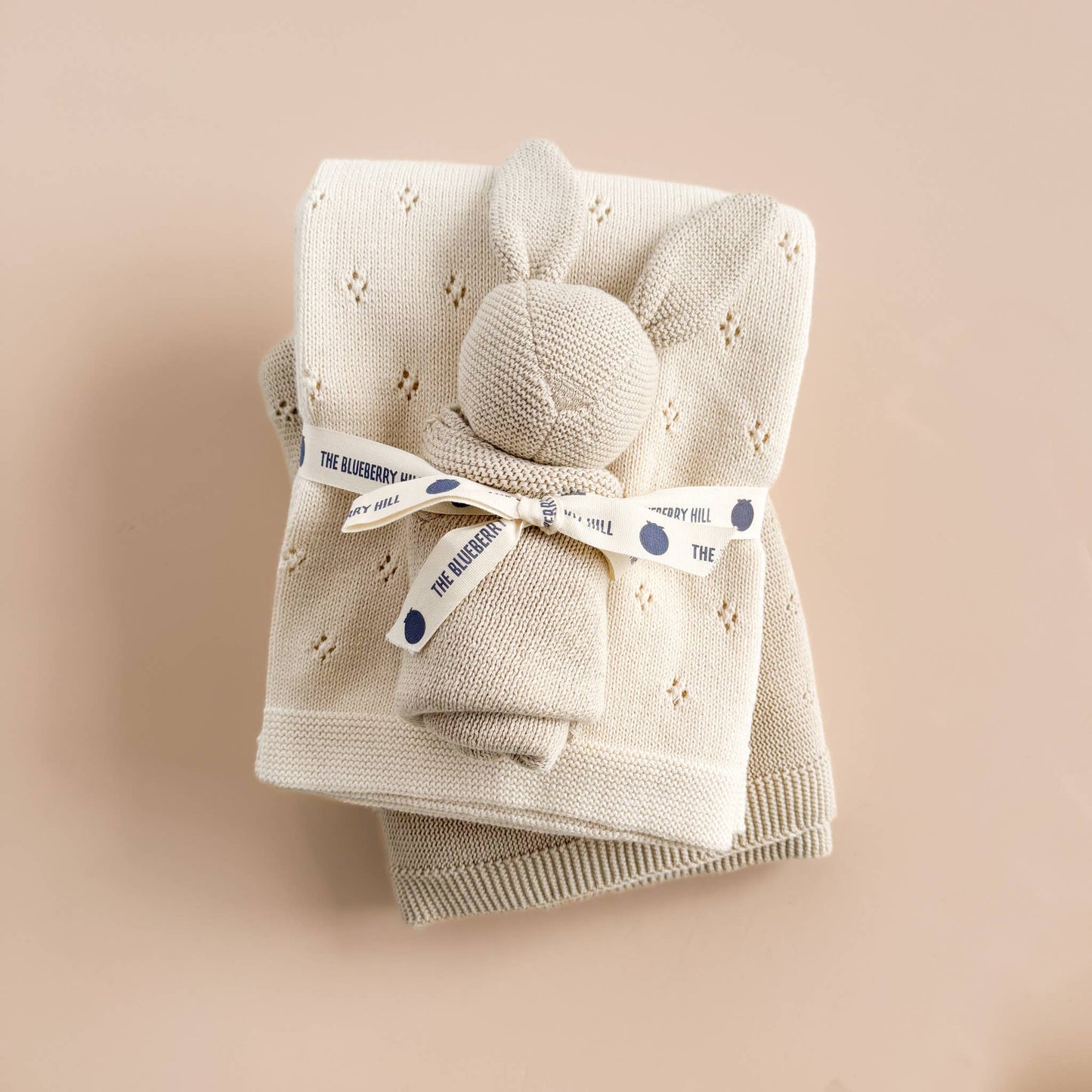 Organic Cotton Heirloom Pique Blanket | Birch