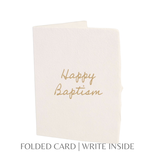 Happy Baptism | Religious/Christian Greeting Card