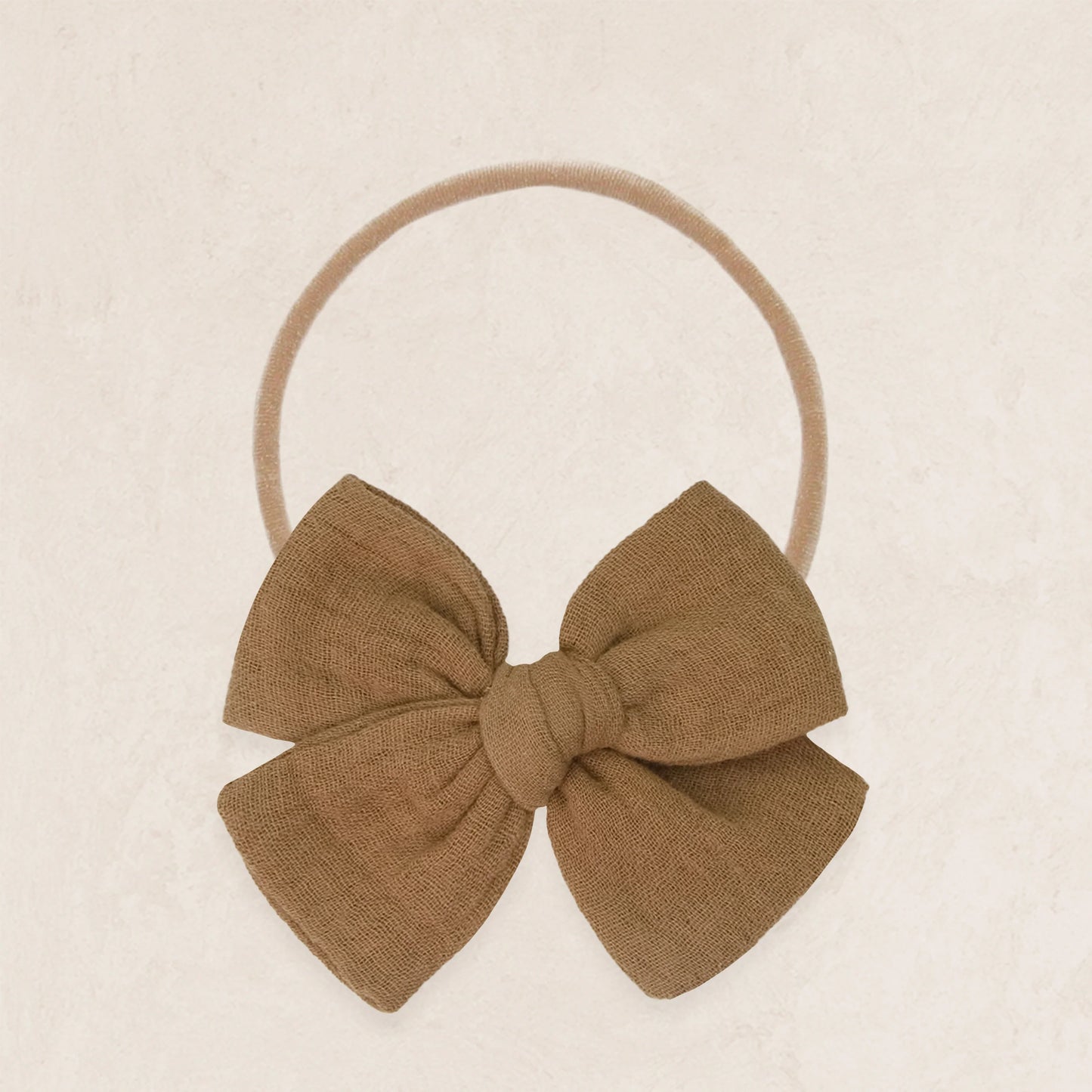 Cinnamon Adventure Bow | Nylon Headband