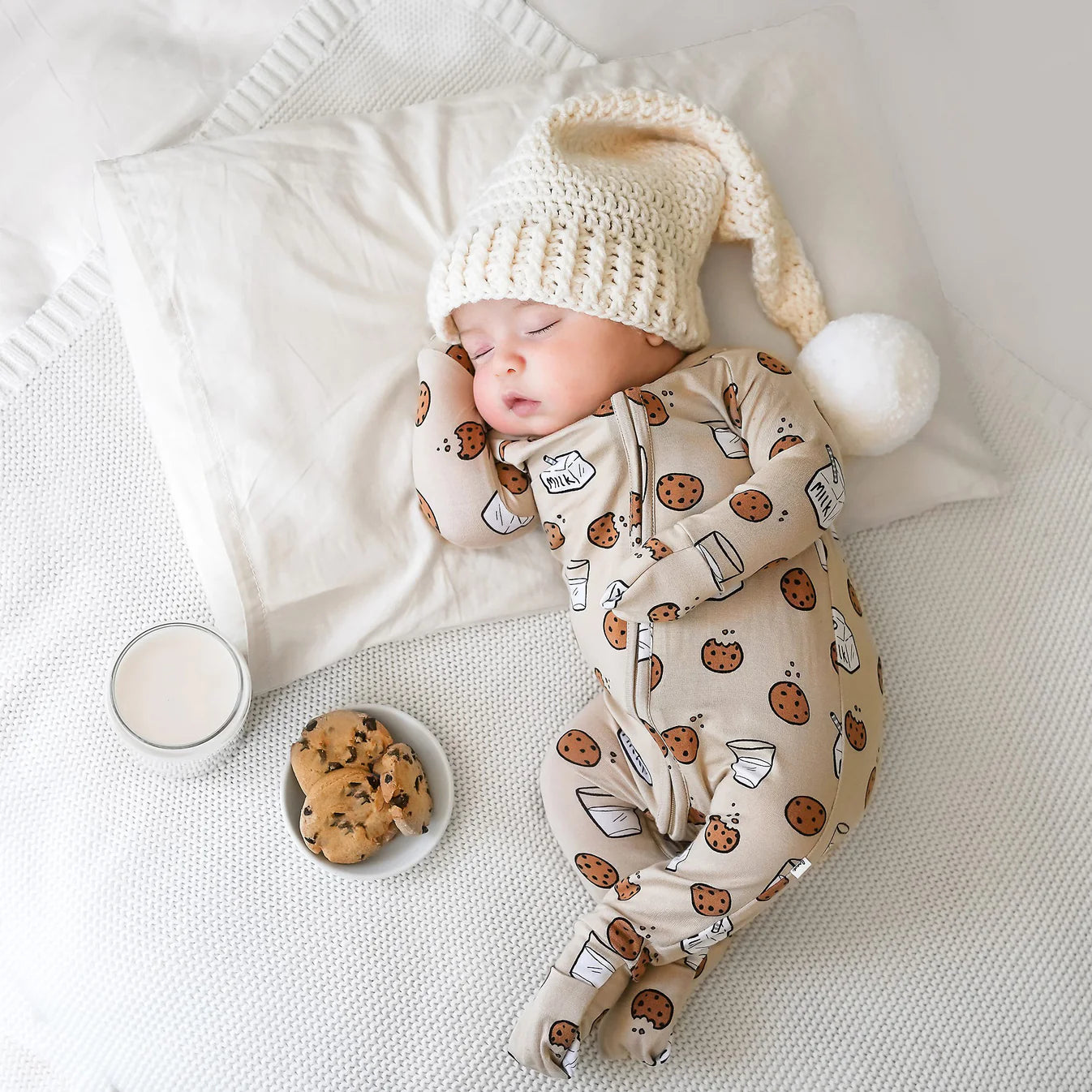 Convertible Zip Sleeper | Milk & Cookies