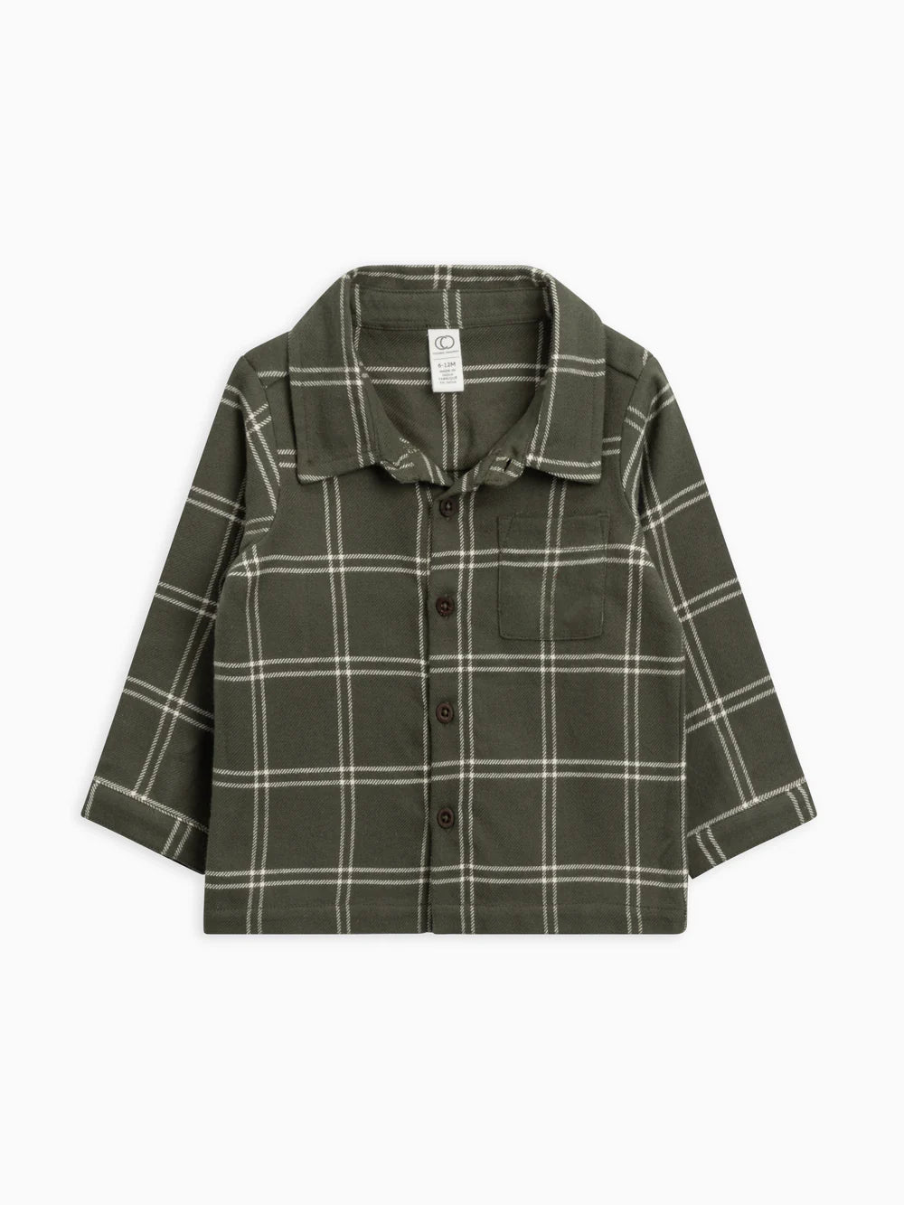 Logan Flannel Collared Button Down | Cypress Plaid