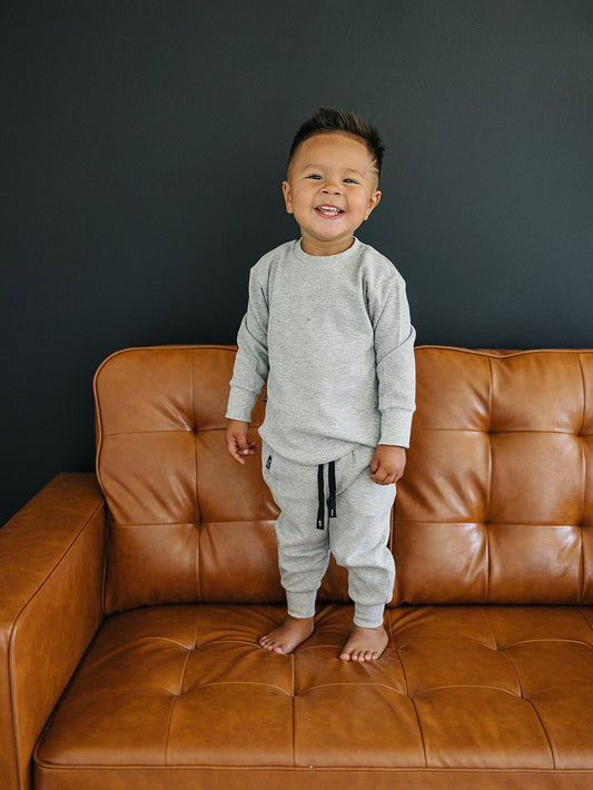 Dawson Hoodie & Jogger Set | Heather Grey