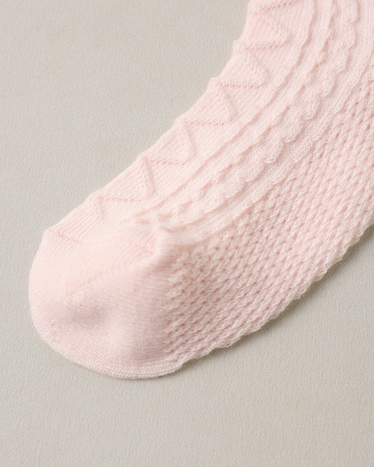Ruffle Socks 2 Pack | Black & Blush