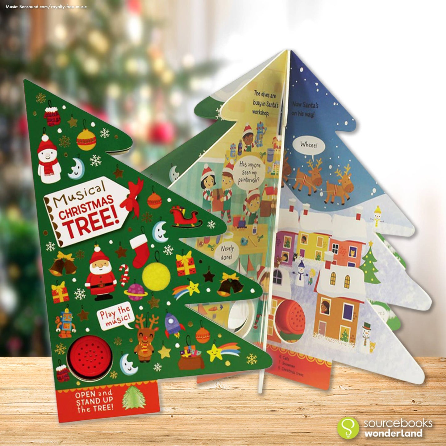 Musical Christmas Tree | Board Book