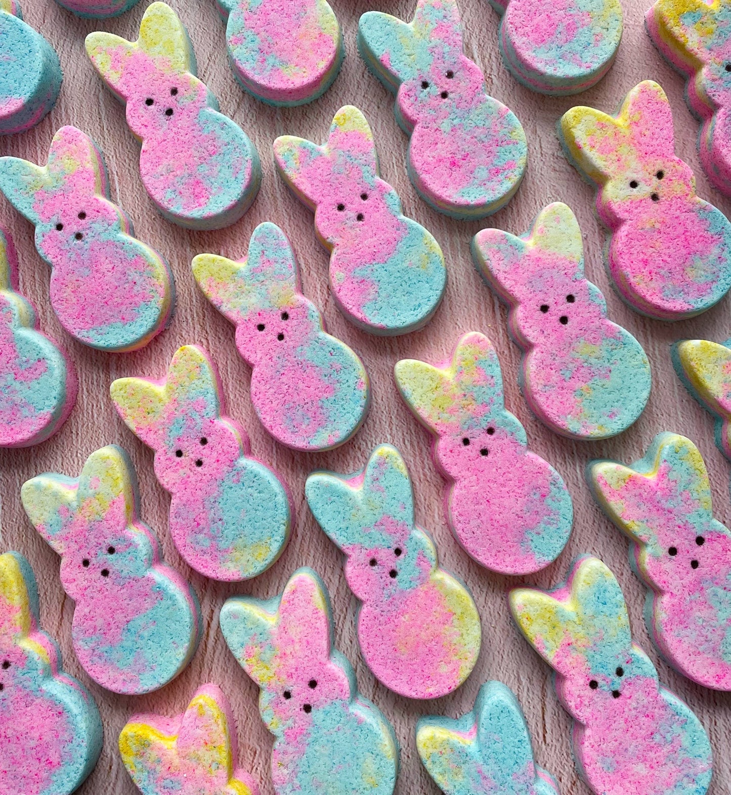 Tie Dye Bunny Peep Bath Bomb
