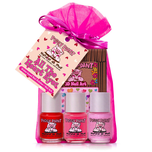 All the Heart Eyes Polish Set Non-Toxic Kids Nail Polish