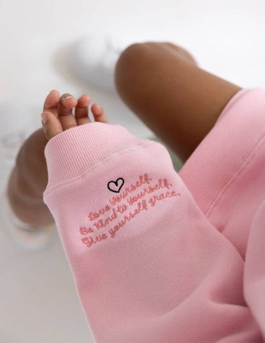 Love Yourself Kids Crewneck
