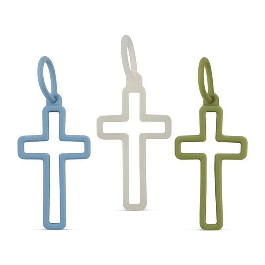 Cross Charm: Believe (3 pack)