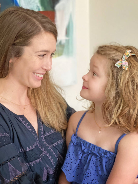 Momma + Me Matching Cross Necklace Set