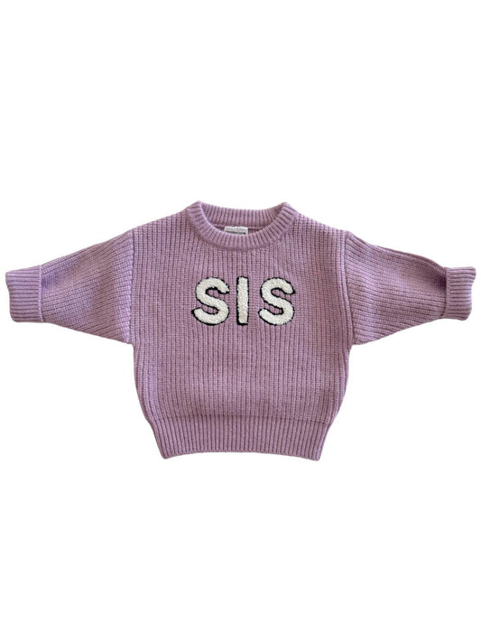 SIS Knit Sweater | Lavender