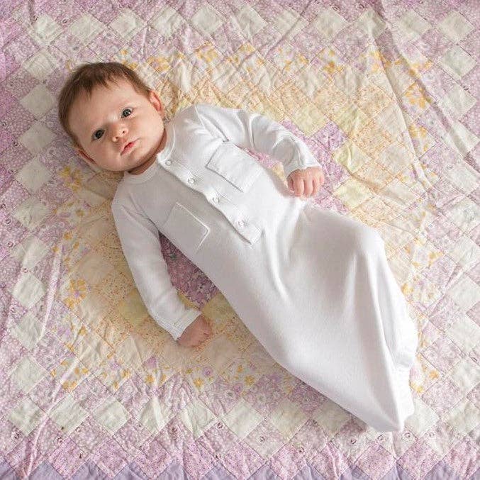White | Organic Gown