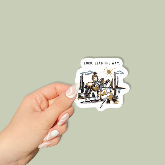 Lord Lead The Way | Vinyl Sticker