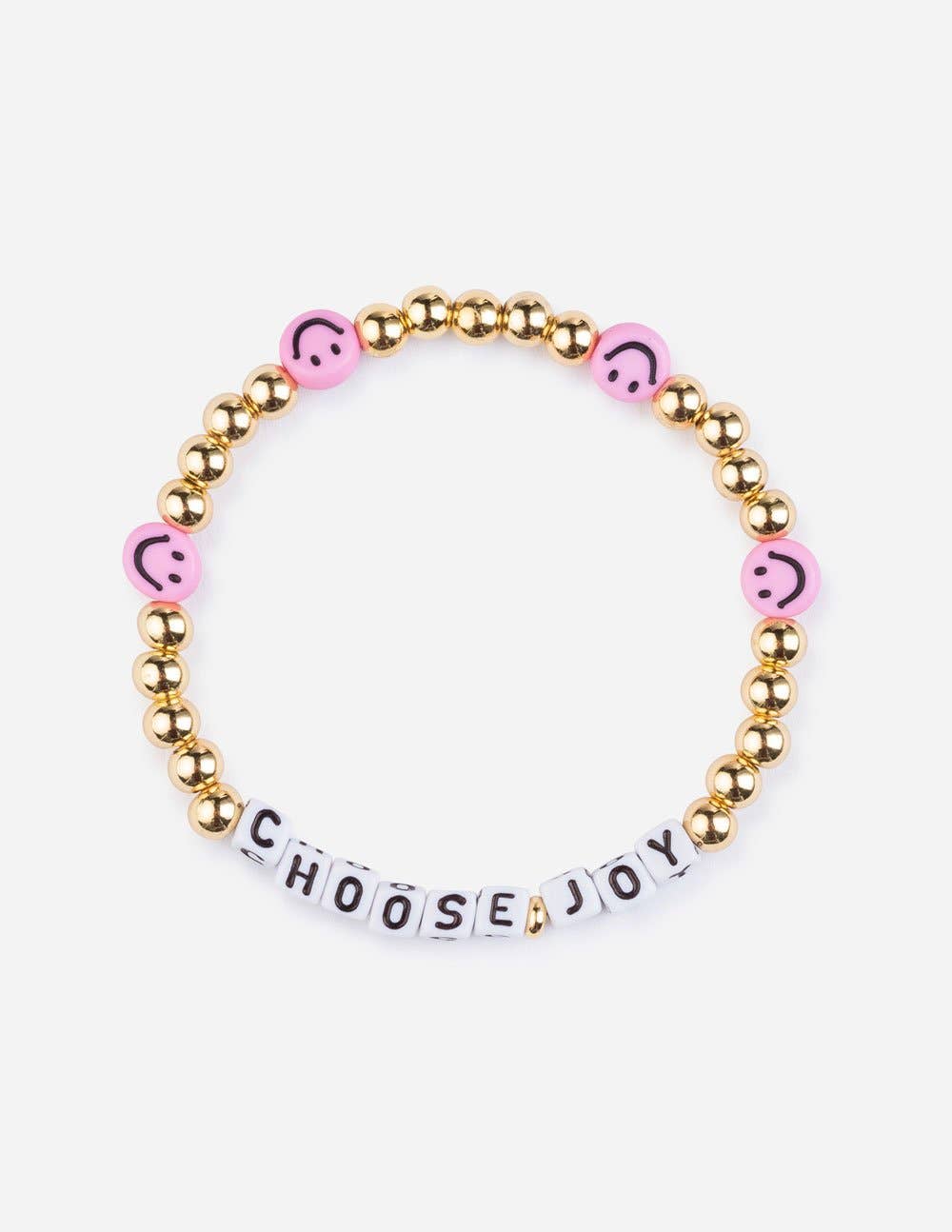 Choose Joy Letter Bracelet: Large